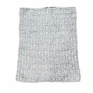 Betsey Johnson Gray Pearl Knit Neck Warmer